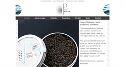 Desktop Screenshot of caviarfrance.com